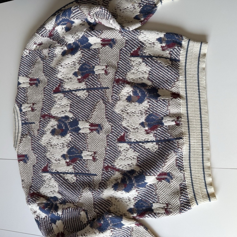 Vintage Pacific Coast Golf Grandpa Knit Sweater Size‎ XL SEE DESCRIPTION - Picture 9 of 9